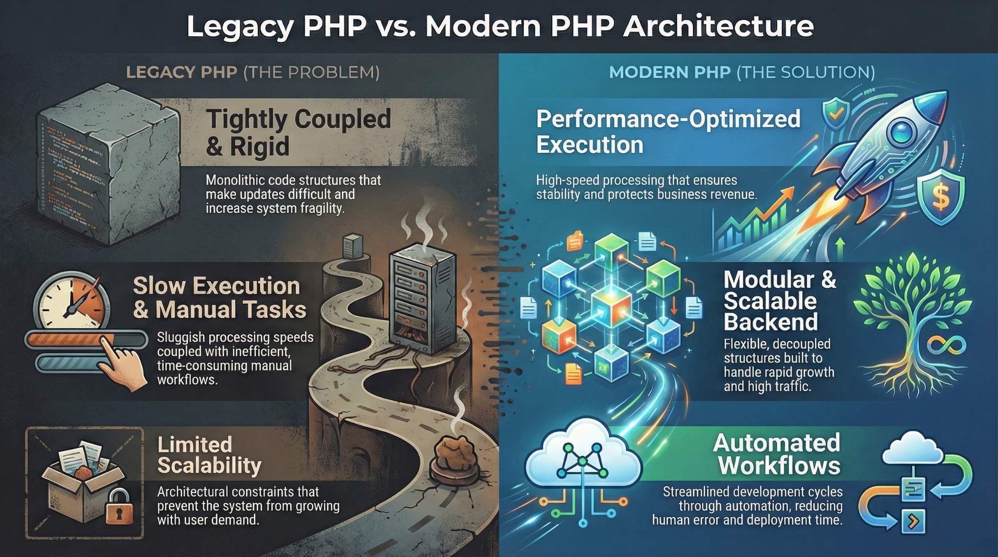 Custom PHP development service