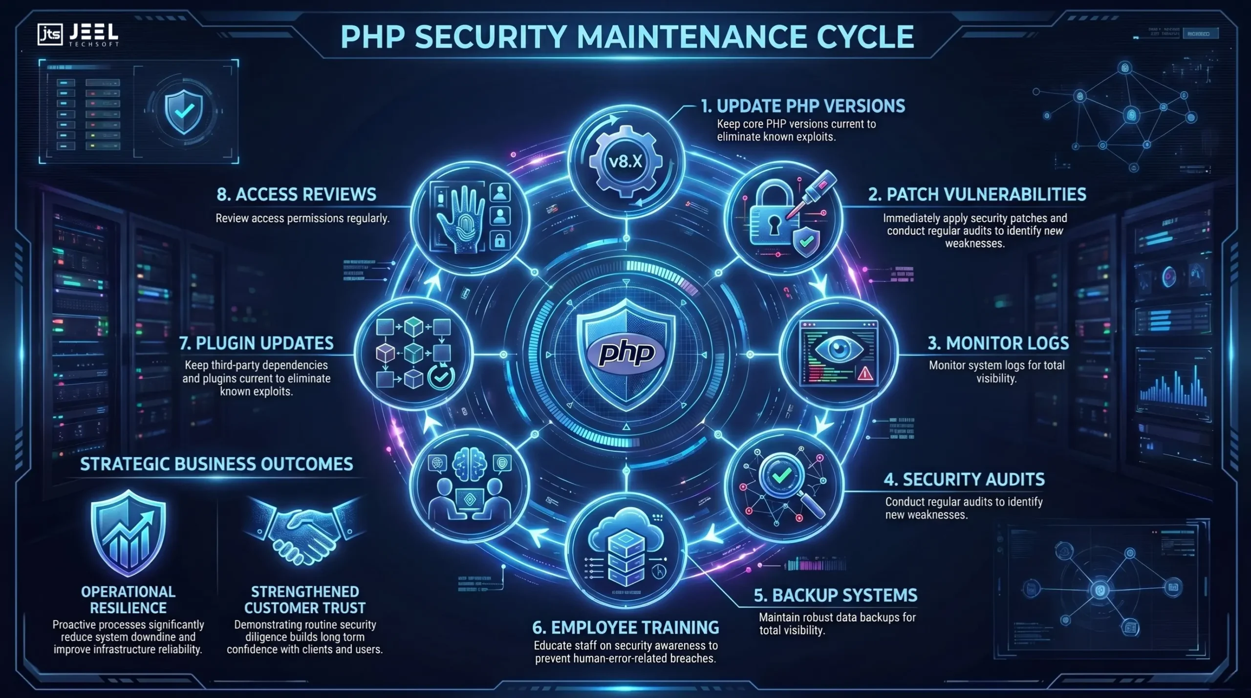 Server Language Security Maintenance Cycle
