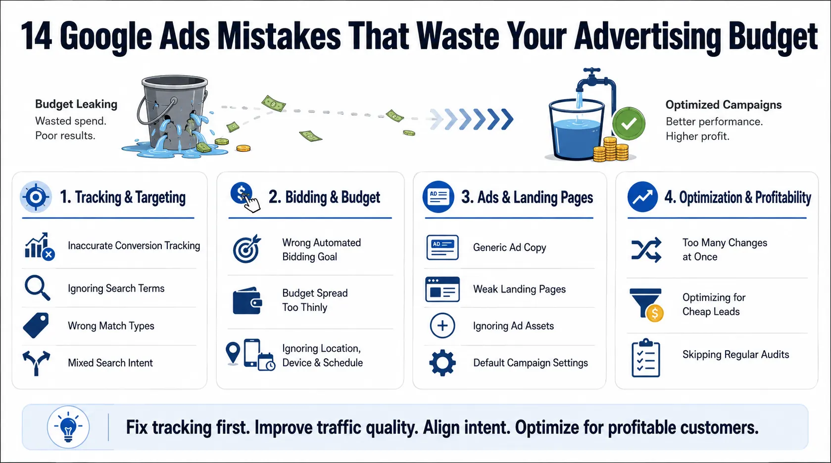 Google Ads Mistakes