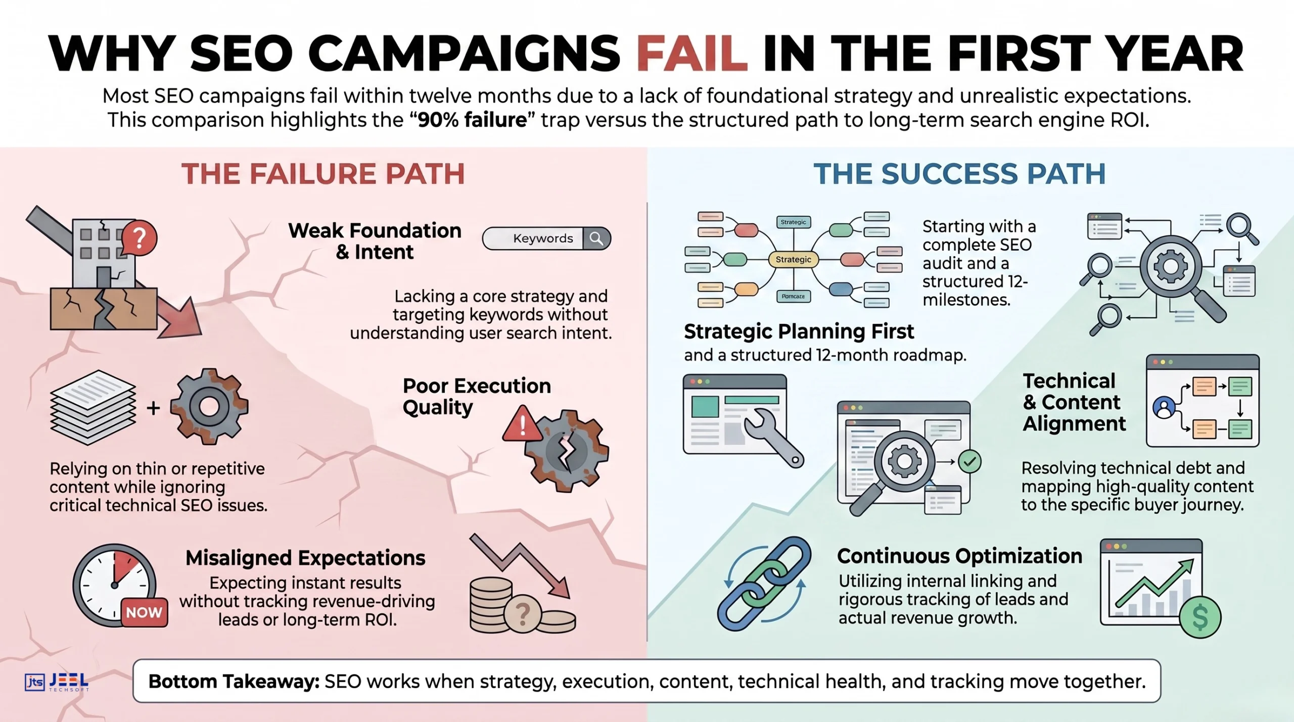 Why SEO Campaigns Fail